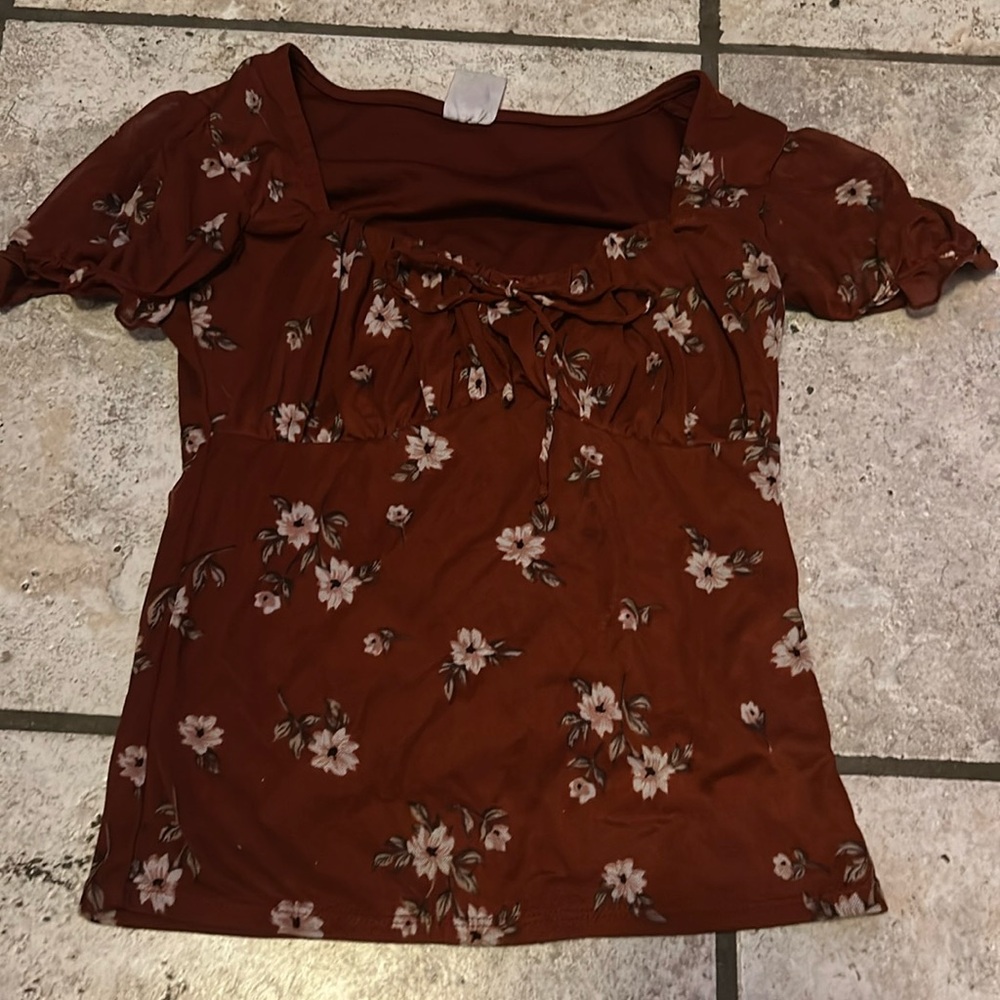 Floral blouse